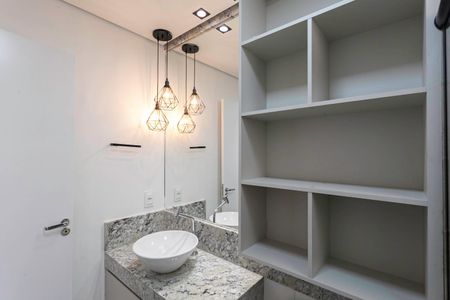 Apartamento para alugar com 33m², 1 quarto e 1 vagaBanheiro da suíte 