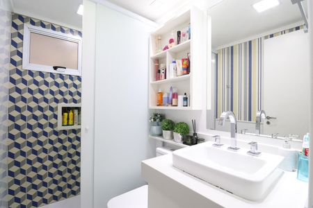 Apartamento à venda com 110m², 3 quartos e 2 vagasBanheiro Social