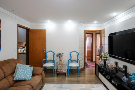 Sala de apartamento à venda com 3 quartos, 118m² em Barcelona, São Caetano do Sul