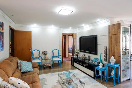 Sala de apartamento à venda com 3 quartos, 118m² em Barcelona, São Caetano do Sul