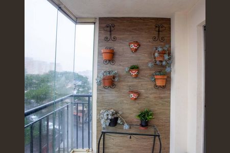 Varanda da Sala de apartamento para alugar com 2 quartos, 64m² em Centro, Diadema