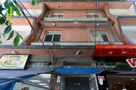 Apartamento para alugar com 50m², 1 quarto e sem vagaFachada do prédio