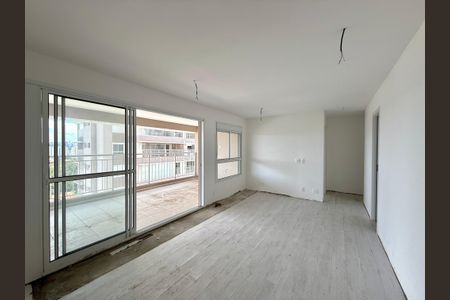 Sala  de apartamento à venda com 2 quartos, 80m² em Santo Amaro, São Paulo