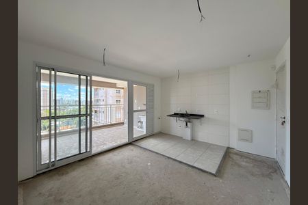 Sala de apartamento à venda com 2 quartos, 59m² em Santo Amaro, São Paulo