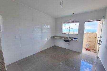 Cozinha de casa para alugar com 2 quartos, 65m² em Jardim Primavera, Duque de Caxias