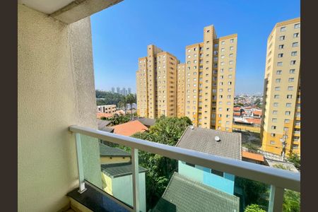 Varanda da Sala de apartamento à venda com 2 quartos, 62m² em Jardim São Judas Tadeu, Guarulhos