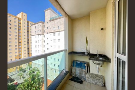 Varanda da Sala de apartamento à venda com 2 quartos, 62m² em Jardim São Judas Tadeu, Guarulhos