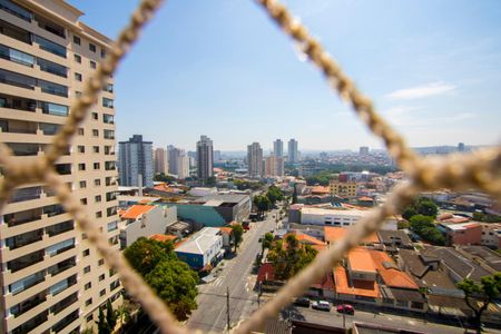 Vista da varanda de apartamento à venda com 2 quartos, 50m² em Vila Leopoldina, Santo André