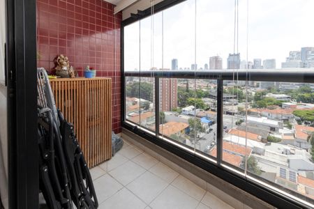 Varanda da Sala de apartamento para alugar com 3 quartos, 94m² em Santo Amaro, São Paulo