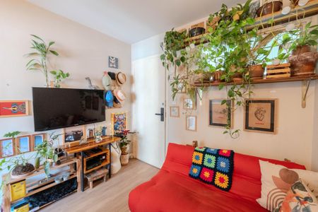 Sala de apartamento à venda com 1 quarto, 28m² em Bela Vista, São Paulo