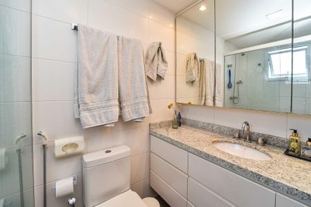 Apartamento para alugar com 130m², 3 quartos e 2 vagasBanheiro da Suíte 3