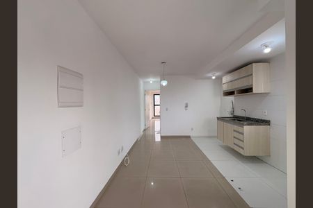 Sala de apartamento à venda com 1 quarto, 41m² em Vila Valparaíso, Santo André