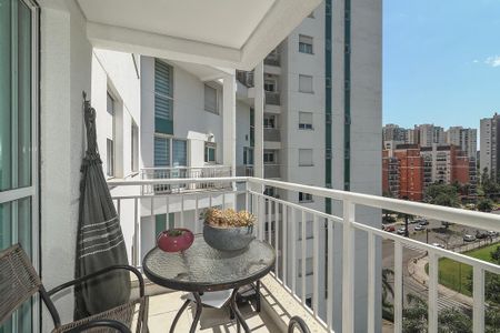 Varanda da Sala de apartamento à venda com 2 quartos, 65m² em Jardim Europa, Porto Alegre