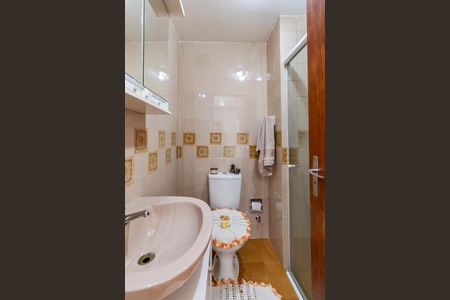 Banheiro de kitnet/studio à venda com 1 quarto, 30m² em Centro Histórico, Porto Alegre