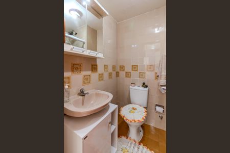 Banheiro de kitnet/studio à venda com 1 quarto, 30m² em Centro Histórico, Porto Alegre