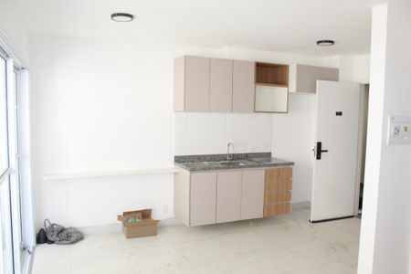 Cozinha de apartamento para alugar com 1 quarto, 30m² em Centro Histórico de São Paulo, São Paulo