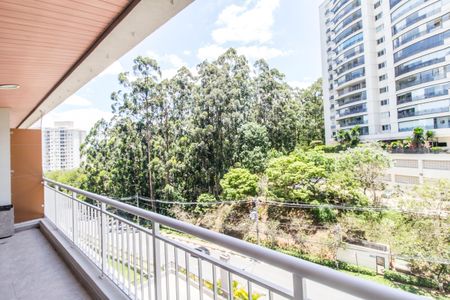 Varanda de apartamento à venda com 1 quarto, 50m² em Tamboré, Santana de Parnaíba