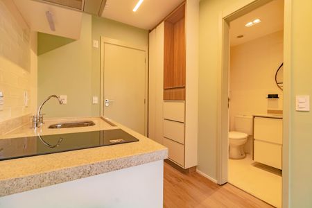 Studio para alugar com 24m², 1 quarto e sem vaga