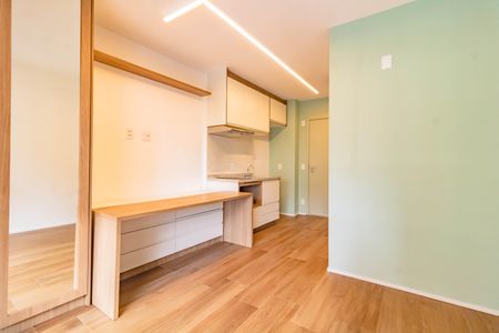 Studio para alugar com 24m², 1 quarto e sem vaga