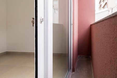 Apartamento à venda com 33m², 1 quarto e sem vagaVaranda do Quarto 