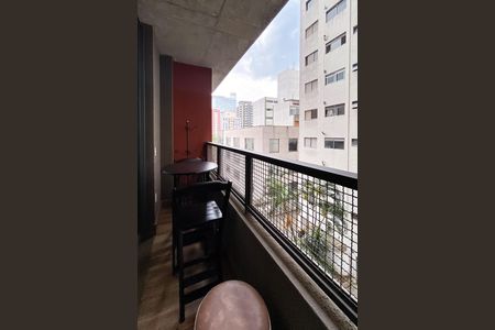 Studio à venda com 25m², 1 quarto e sem vagaVaranda do Studio