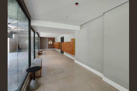 Apartamento à venda com 40m², 1 quarto e sem vaga Apartamento à venda com 40m², 1 quarto e sem vagaFachada e portaria