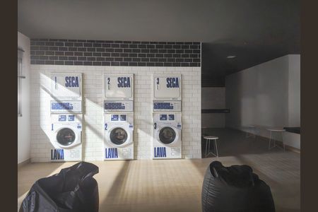 Apartamento à venda com 40m², 1 quarto e sem vaga Apartamento à venda com 40m², 1 quarto e sem vagaLavanderia