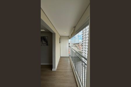 Sala - Sala de Jantar Varanda de apartamento para alugar com 2 quartos, 54m² em Vila Eldizia, Santo André