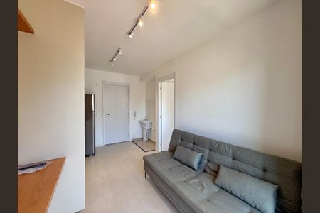 Sala de apartamento para alugar com 1 quarto, 27m² em Campo Belo, São Paulo