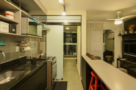 Apartamento à venda com 58m², 2 quartos e 1 vagaCozinha Americana 