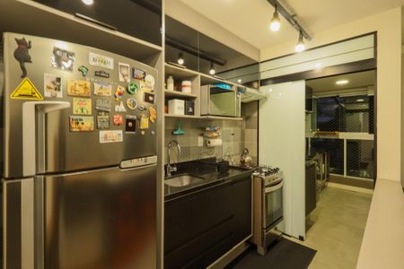 Apartamento à venda com 58m², 2 quartos e 1 vagaCozinha Americana 