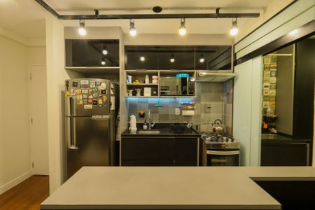 Apartamento à venda com 58m², 2 quartos e 1 vagaCozinha Americana 