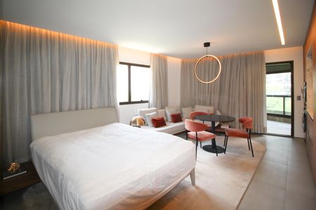 Studio para alugar com 49m², 1 quarto e 1 vagaSala/Suíte 
