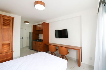 Studio de kitnet/studio para alugar com 1 quarto, 24m² em Santo Amaro, São Paulo