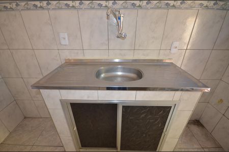 Cozinha  de kitnet/studio para alugar com 1 quarto, 18m² em Osvaldo Cruz, Rio de Janeiro