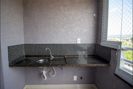 Varanda da Sala  de apartamento para alugar com 3 quartos, 70m² em Parque Bela Vista, Votorantim