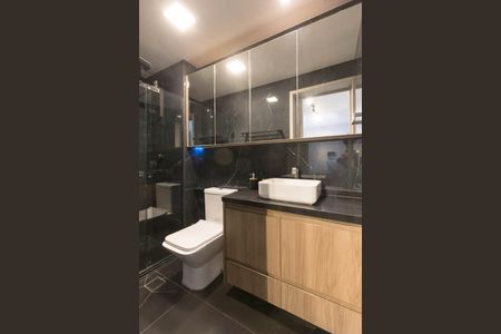 Banheiro de apartamento para alugar com 1 quarto, 35m² em Campos Elíseos, São Paulo