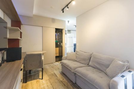 Sala de apartamento para alugar com 1 quarto, 35m² em Campos Elíseos, São Paulo