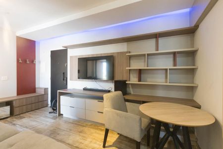 Sala de apartamento para alugar com 1 quarto, 35m² em Campos Elíseos, São Paulo