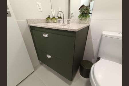 Studio para alugar com 28m², 1 quarto e sem vaga Studio para alugar com 28m², 1 quarto e sem vagaBanheiro Studio