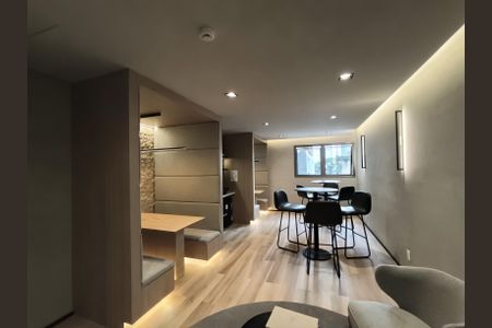 Studio para alugar com 28m², 1 quarto e sem vaga Studio para alugar com 28m², 1 quarto e sem vagaÁrea comum - Cowork