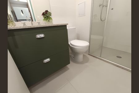 Studio para alugar com 28m², 1 quarto e sem vaga Studio para alugar com 28m², 1 quarto e sem vagaBanheiro Studio