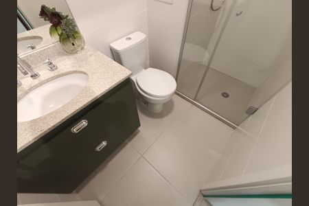 Studio para alugar com 28m², 1 quarto e sem vaga Studio para alugar com 28m², 1 quarto e sem vagaBanheiro Studio