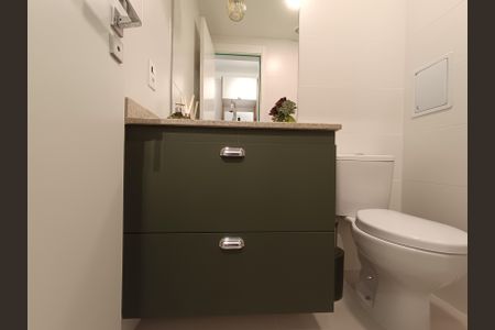 Studio para alugar com 28m², 1 quarto e sem vaga Studio para alugar com 28m², 1 quarto e sem vagaBanheiro Studio