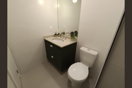 Studio para alugar com 28m², 1 quarto e sem vaga Studio para alugar com 28m², 1 quarto e sem vagaBanheiro Studio