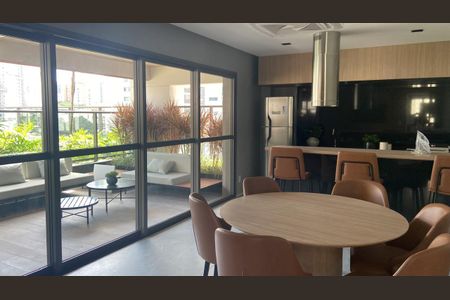 Studio para alugar com 28m², 1 quarto e sem vaga Studio para alugar com 28m², 1 quarto e sem vagaÁrea comum - Churrasqueira