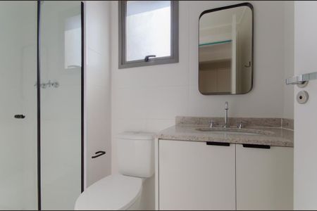 Banheiro de kitnet/studio à venda com 1 quarto, 30m² em Ipiranga, São Paulo