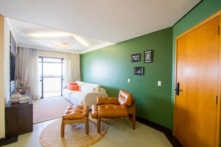 Sala de apartamento à venda com 3 quartos, 144m² em Vila Assunção, Santo André