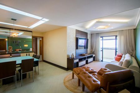 Sala de apartamento à venda com 3 quartos, 144m² em Vila Assunção, Santo André