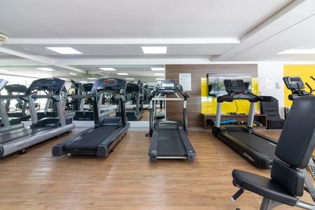Apartamento à venda com 61m², 1 quarto e 2 vagas Apartamento à venda com 61m², 1 quarto e 2 vagasÁrea comum - Academia
